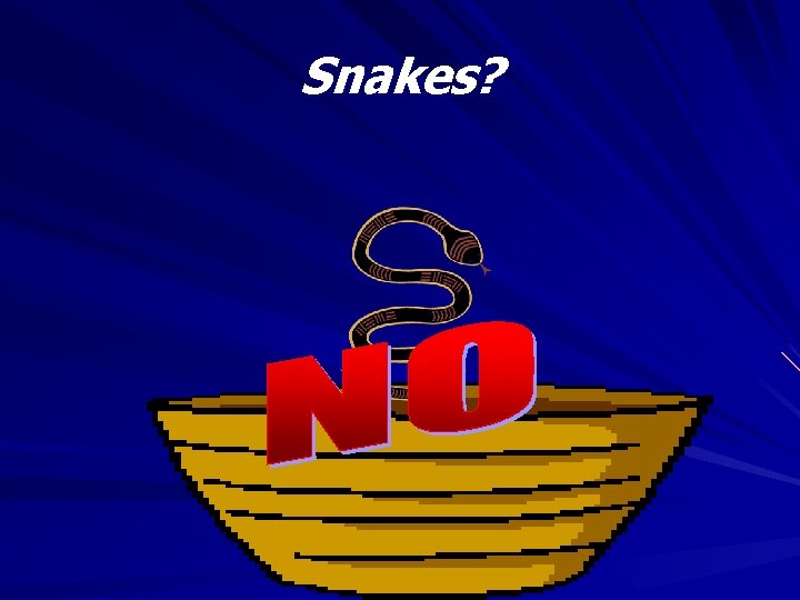 Snakes? 