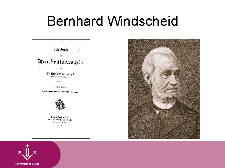 Bernhard Windscheid 