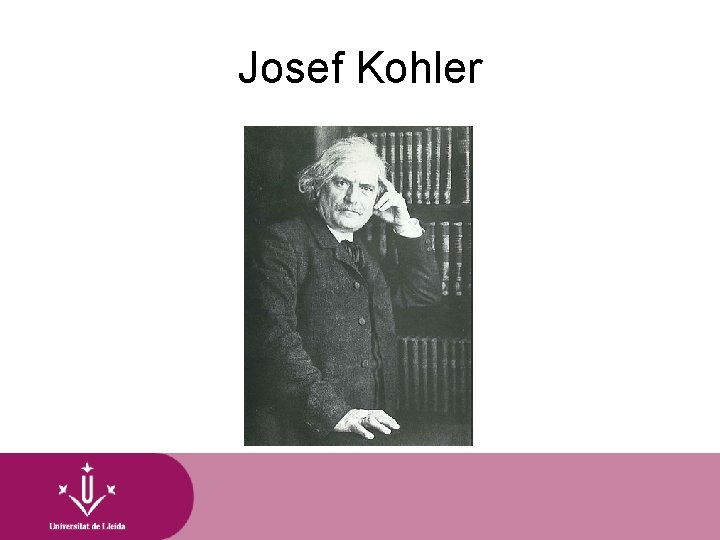 Josef Kohler 
