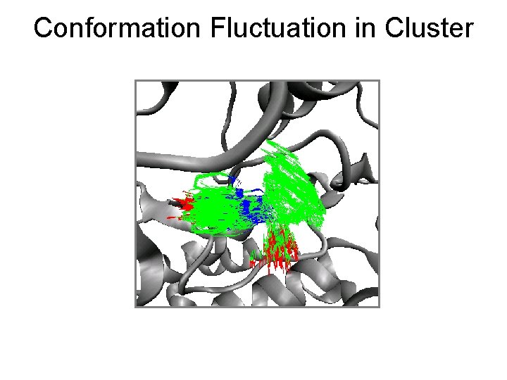 Conformation Fluctuation in Cluster 