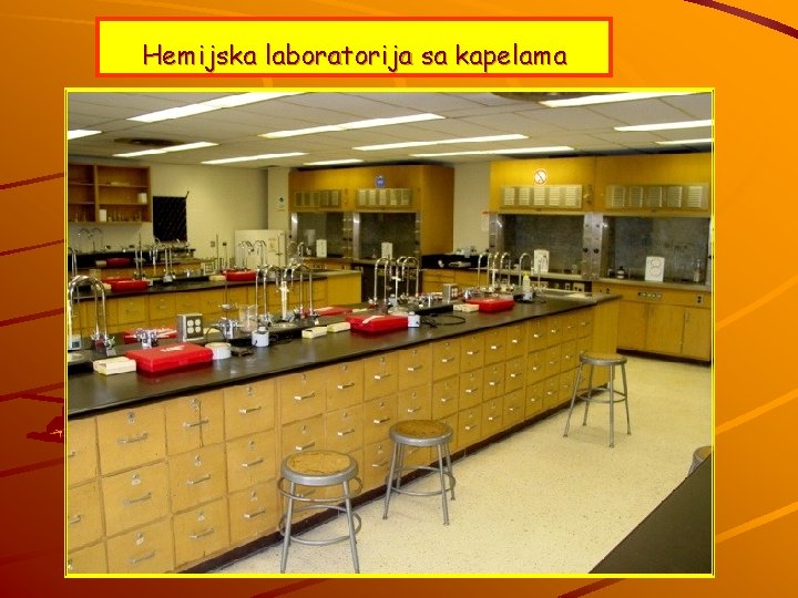 Hemijska laboratorija sa kapelama 