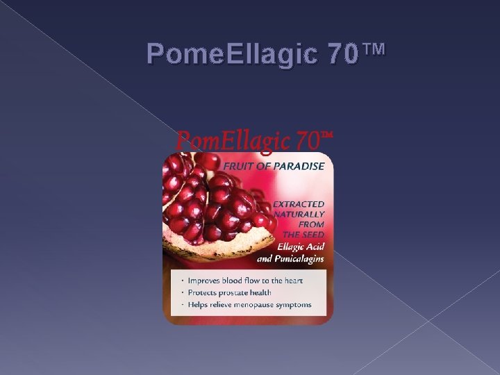  Pome. Ellagic 70™ 