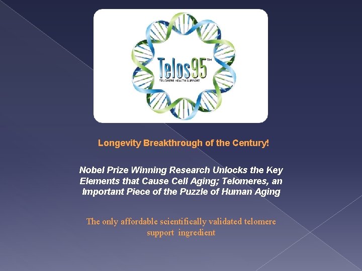  Longevity Breakthrough of the Century! Nobel Prize Winning Research Unlocks the Key Elements