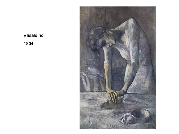 Vasaló nő 1904 