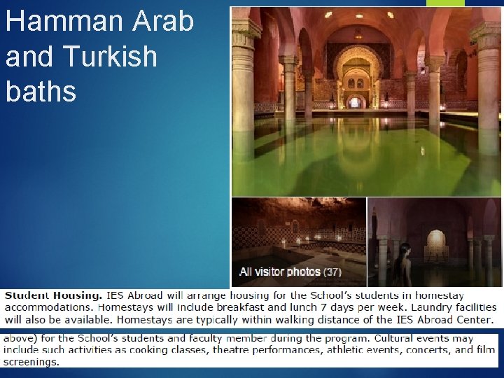 Hamman Arab and Turkish baths 