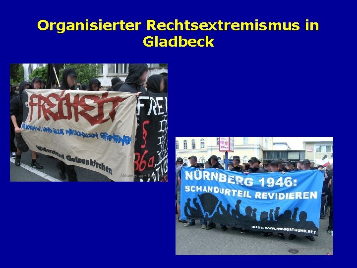 Organisierter Rechtsextremismus in Gladbeck 