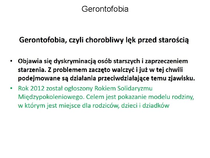 Gerontofobia 