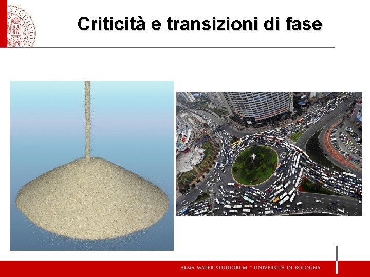 Criticità e transizioni di fase 