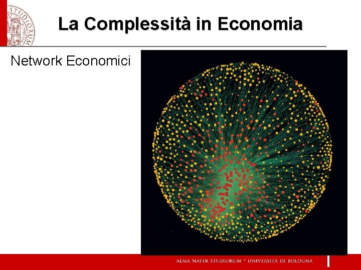 La Complessità in Economia Network Economici 