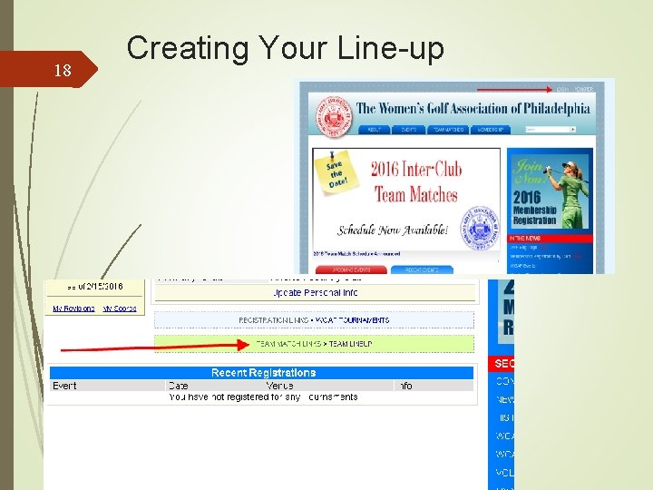 18 Creating Your Line-up 