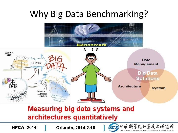 Why Big Data Benchmarking? Measuring big data systems and architectures quantitatively HPCA 2014 Orlando,