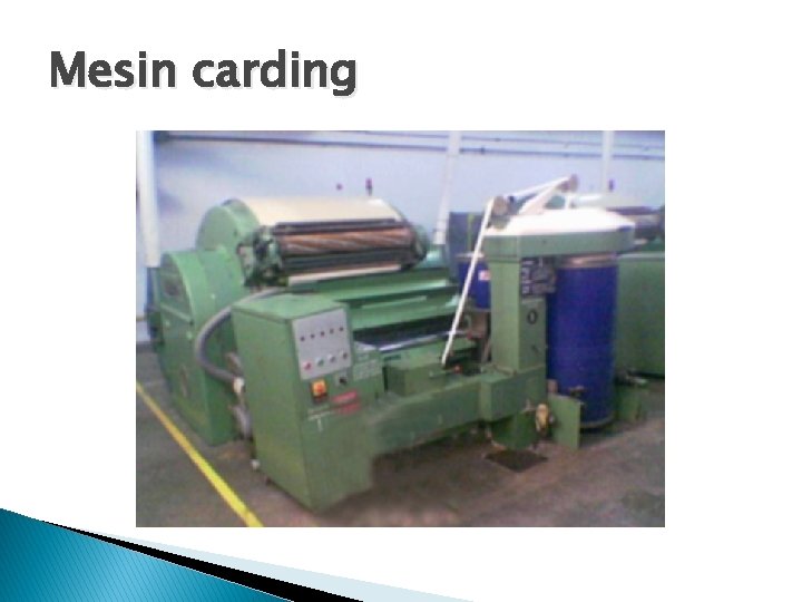Mesin carding 