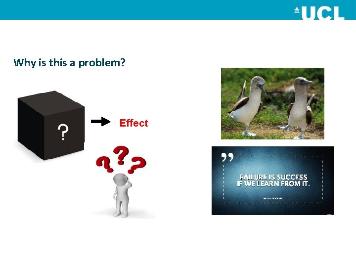 Why is this a problem? Effect 