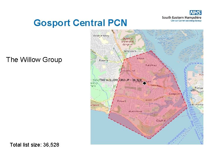 Gosport Central PCN The Willow Group Total list size: 36, 528 