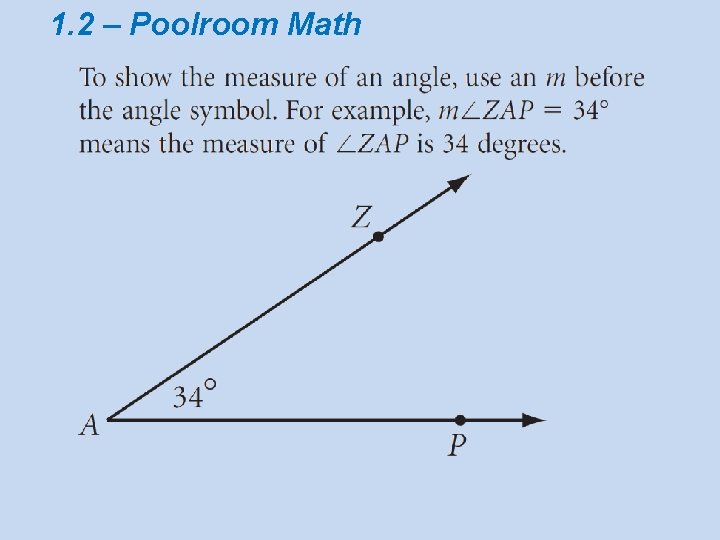 1. 2 – Poolroom Math 