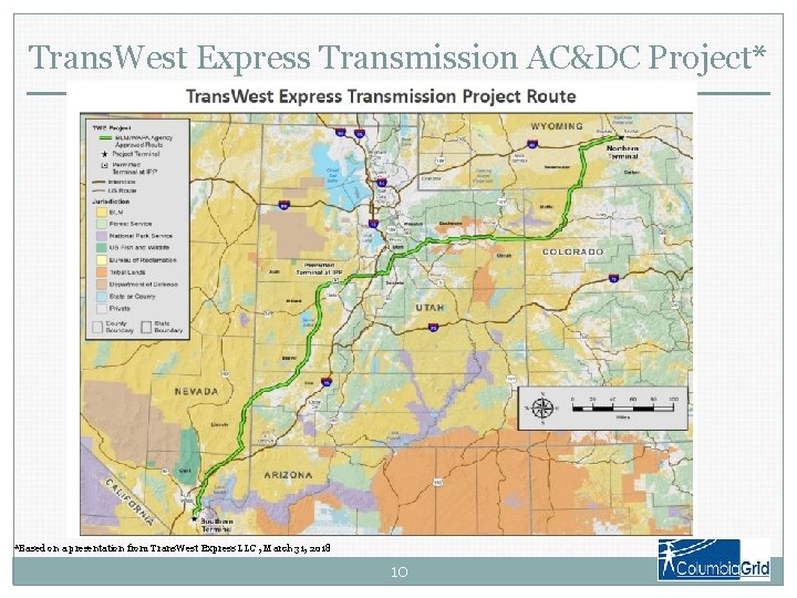 Trans. West Express Transmission AC&DC Project* *Based on a presentation from Trans. West Express