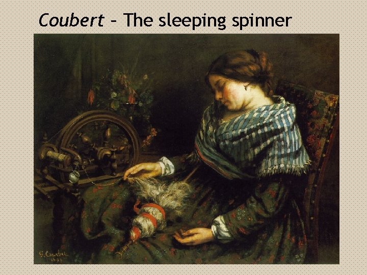Coubert – The sleeping spinner 