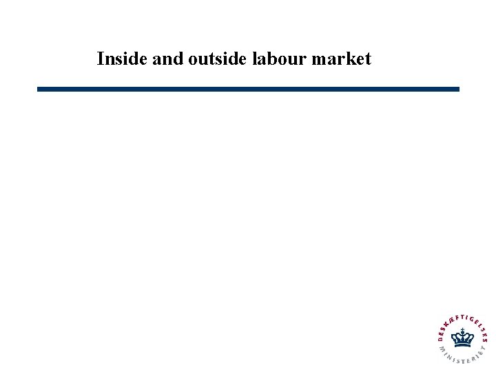 Inside and outside labour market 