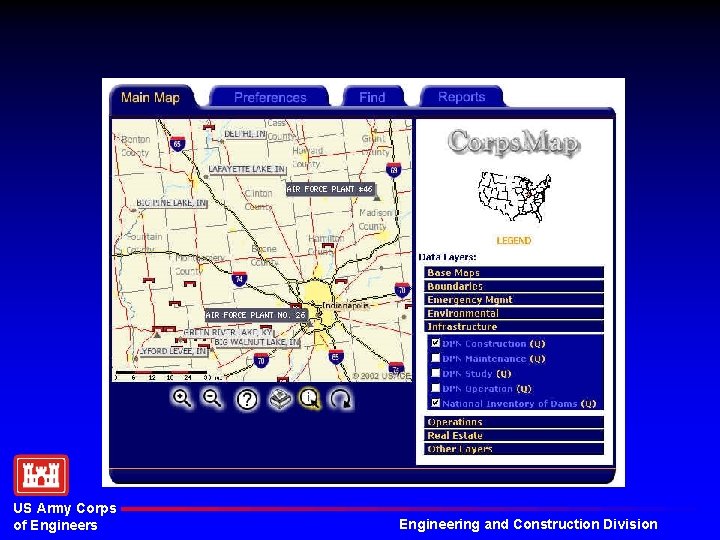 US Army Corps of Engineers Engineering and Construction Division 