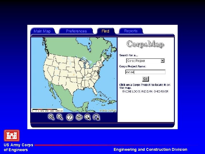 US Army Corps of Engineers Engineering and Construction Division 