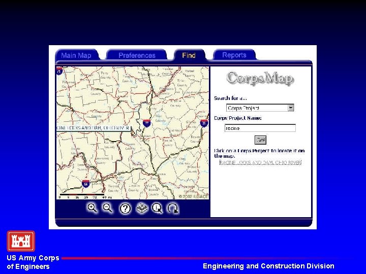 US Army Corps of Engineers Engineering and Construction Division 