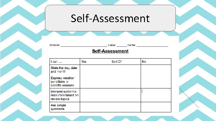 Self-Assessment 