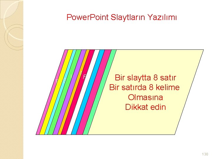 Power. Point Slaytların Yazılımı Arka fon Büyük veya Yazım küçük biçimini harf Sözcük ve