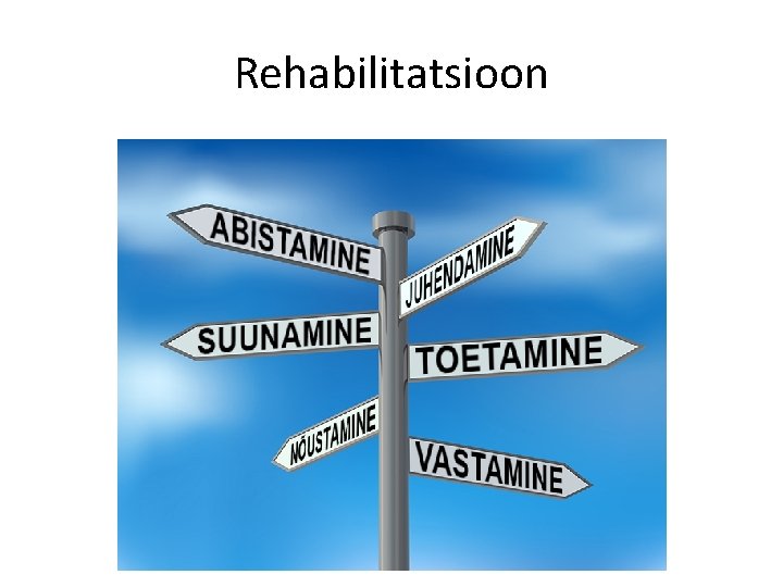 Rehabilitatsioon 