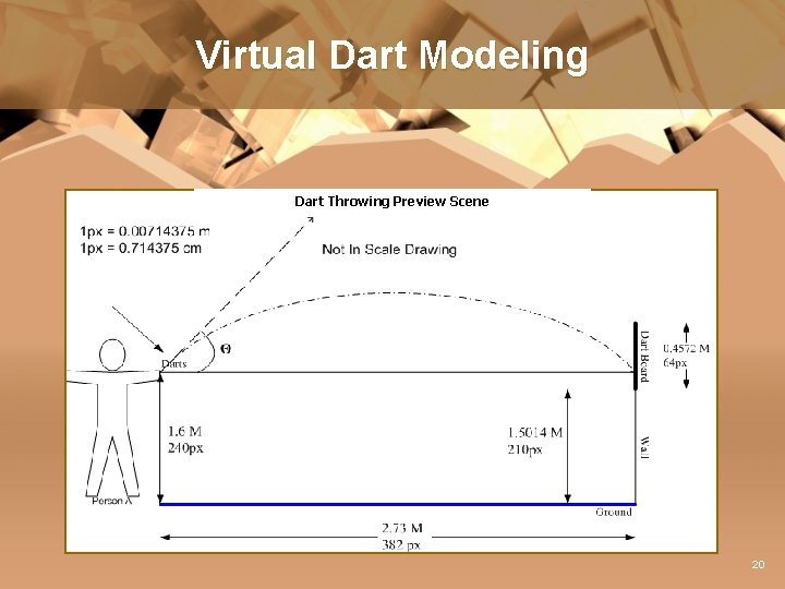 Virtual Dart Modeling Dart Throwing Preview Scene 20 