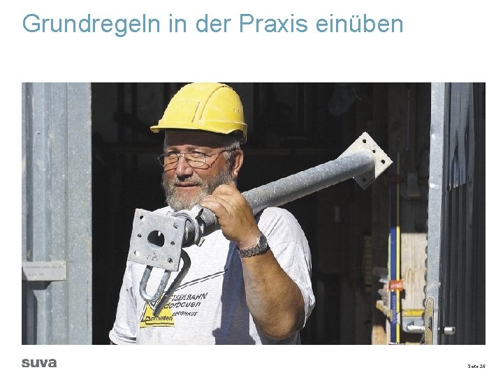 Grundregeln in der Praxis einüben Seite 26 