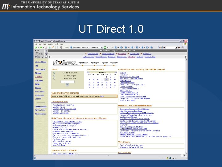 UT Direct 1. 0 