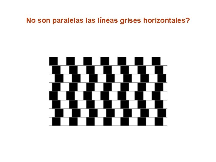 No son paralelas líneas grises horizontales? 