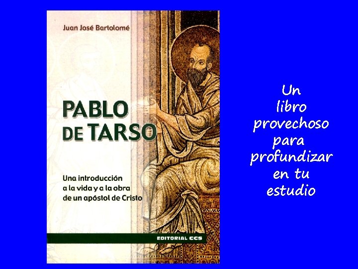 Un libro provechoso para profundizar en tu estudio 