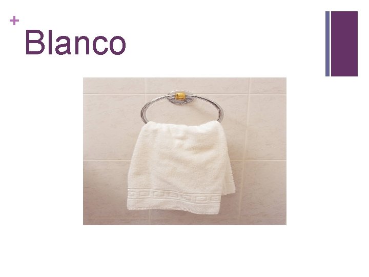 + Blanco 