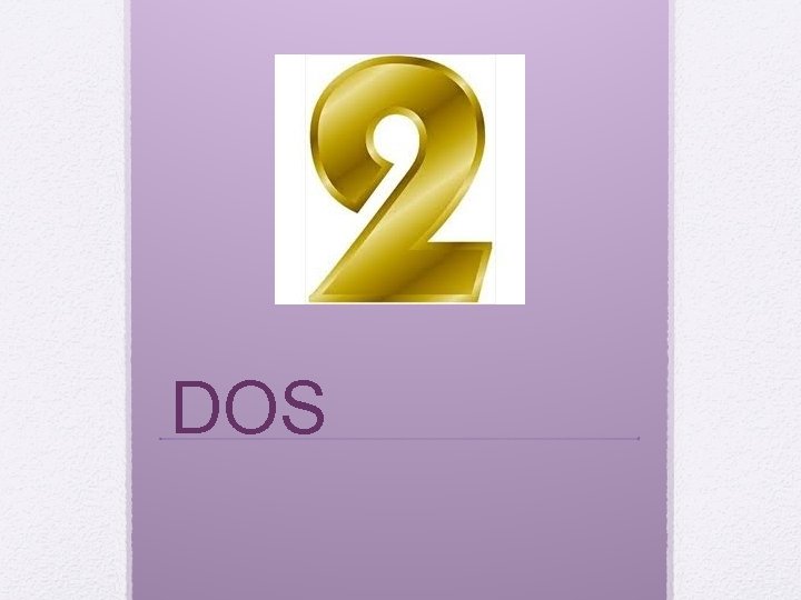 DOS 