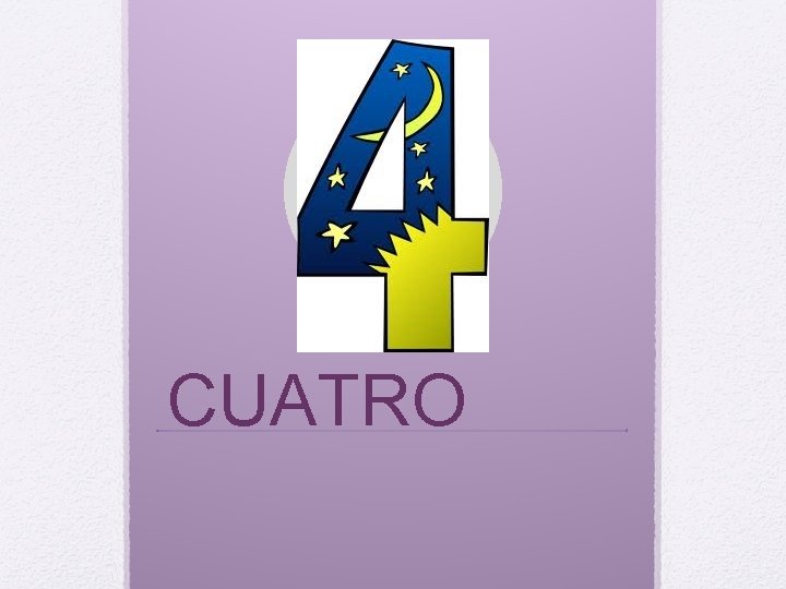 CUATRO 