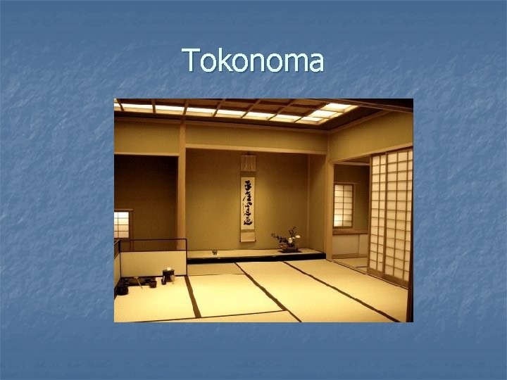 Tokonoma 