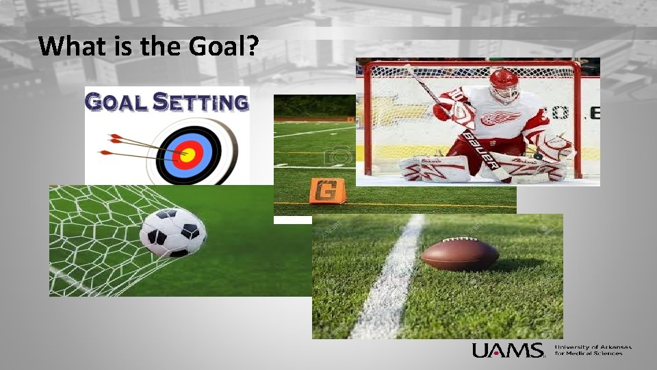 What is the Goal? 