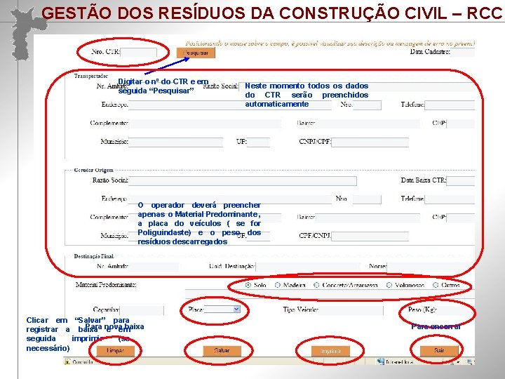 Reelaboração Participativa do PLANO DE GESTÃO DA INTEGRADA DE RESÍDUOS SÓLIDOS –CIVIL PGIRS GESTÃO