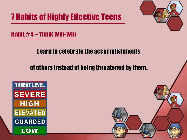 7 Habits of Highly Effective Teens Habit # 4 – Think Win-Win Learn to