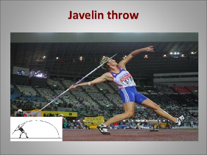 Javelin throw 