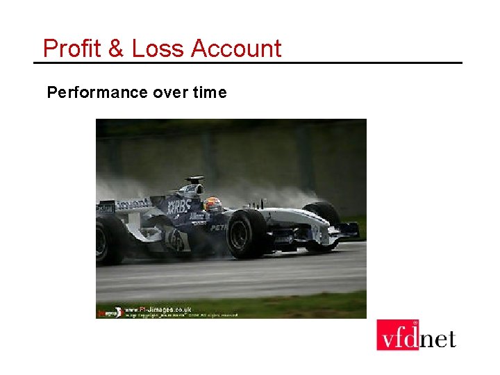 Profit & Loss Account Performance over time 