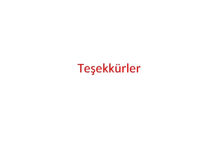 Teşekkürler 