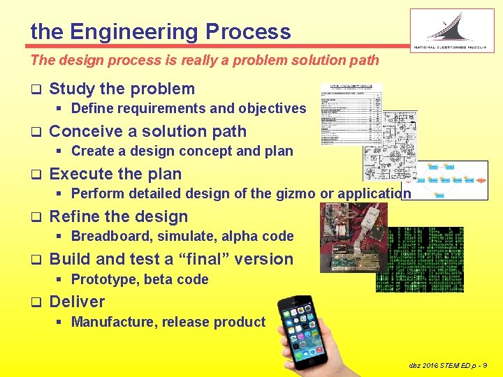 the Engineering Process The design process is really a problem solution path q Study