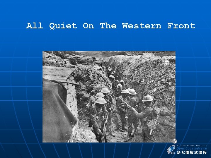 All Quiet On The Western Front 