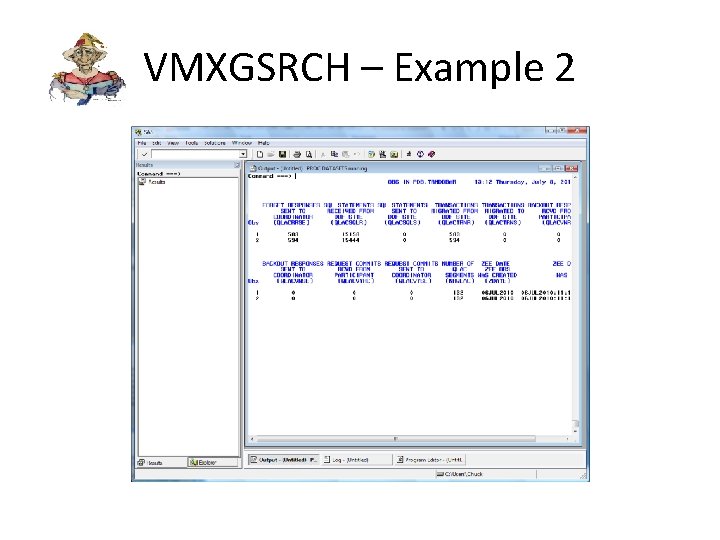 VMXGSRCH – Example 2 