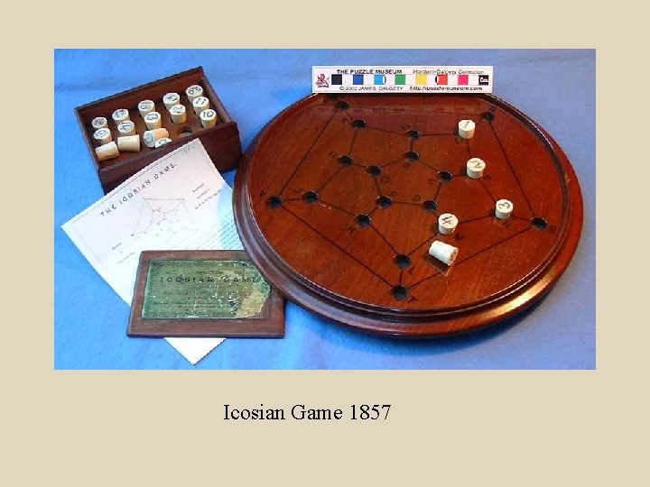 Icosian Game 1857 