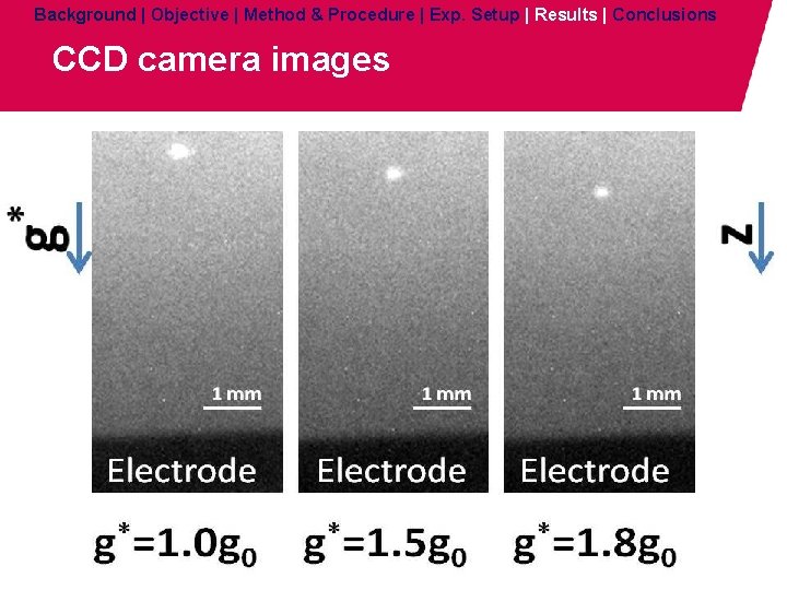 Background | Objective | Method & Procedure | Exp. Setup | Results | Conclusions