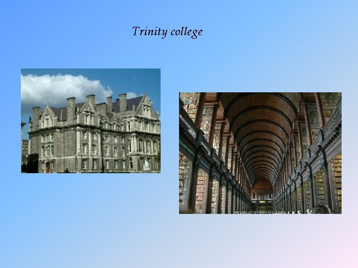 Trinity college Trinity college