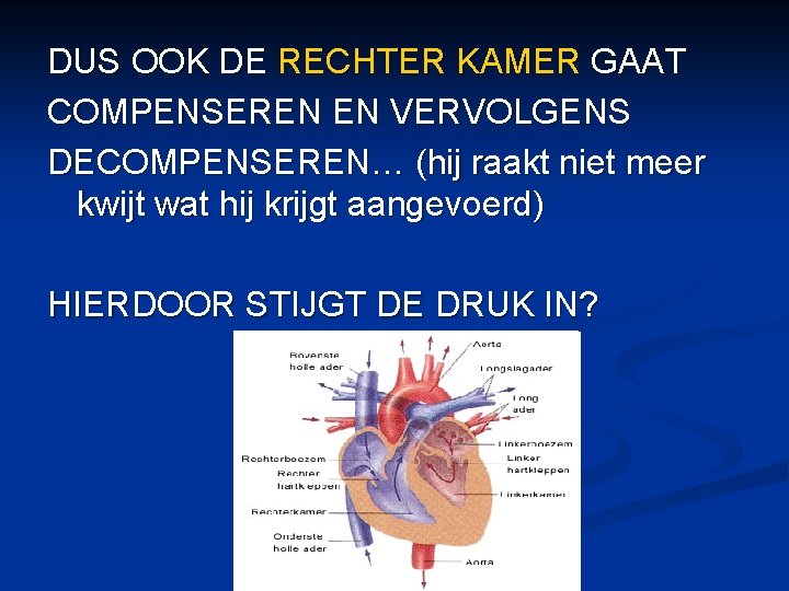 DUS OOK DE RECHTER KAMER GAAT COMPENSEREN EN VERVOLGENS DECOMPENSEREN… (hij raakt niet meer